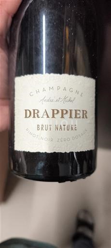 Champaña Champán Drappier Brut Nature Sin añada