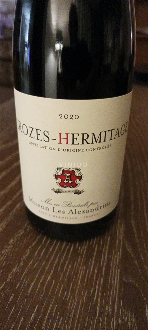 Rhône Valley Crozes-Hermitage Maison Les Alexandrins 2020