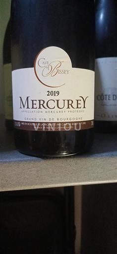 Burgundsko Mercurey Cave de Bissey 2019