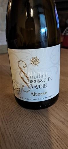 Savoie and Bugey Roussette de Savoie Cave de Cruet Altesse 2024