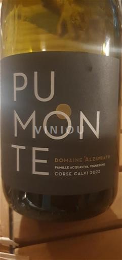 Corsica Niet gespecificeerd Domaine Alzipratu Pumonte 2022