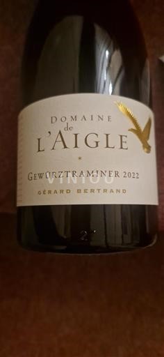 Languedoc-Roussillon Pays d'Oc Domaine L'Aigle Gérard Bertrand 2022