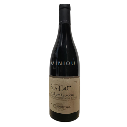 Roussillon Côtes du Roussillon Villages Domaine Bila-Haut Occultum Lapidem 2015