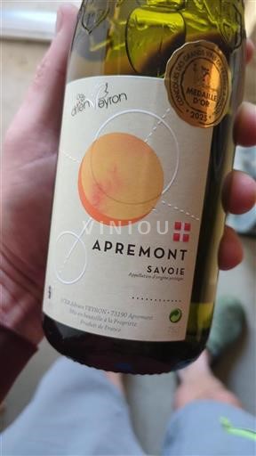 Savoie och Bugey Apremont Adrien Veyron 2025