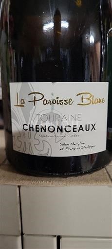 Loiredalen Touraine-chenonceaux Domaine Chapitre La Paroisse 2022