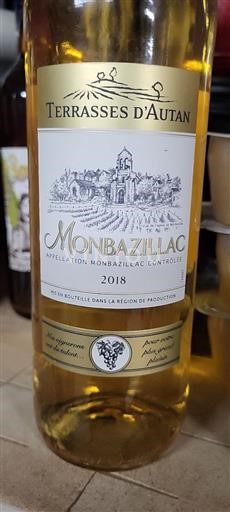 Sydväst Monbazillac Terrasses Autan 2018