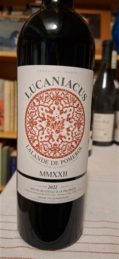 Bordeaux Lalande-de-Pomerol Lucaniacus 2022