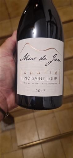Languedoc Pic Saint-Loup Mas de Jon Aparte 2017