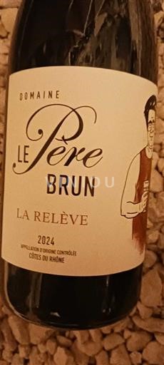 Rhône-dalen Côtes-du-Rhône Domaine Le Père Brun La Relève 2024