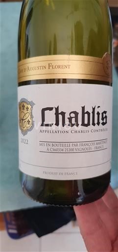 Burgund Chablis Cave Augustin Florent 2022