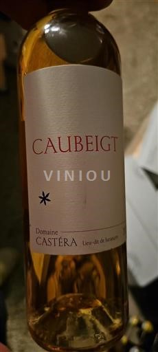 Sydvestfrankrig Jurançon Castréa Caubeigt Ikke årgangsbestemt