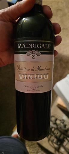 Apulia Primitivo di Manduria Madrigale Sin añada