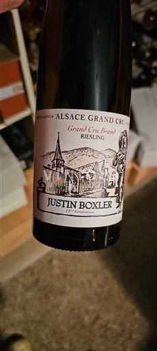 Alsasko Alsasko Grand Cru Grand Cru Justin Boxler Grand Cru Brand 2020