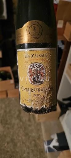 Alsace Grand Cru Cave de Beblenheim Gewurztraminer 2005