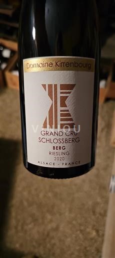 Alsácia Não especificado Grand Cru Domaine Kirrenbourg Berg 2020