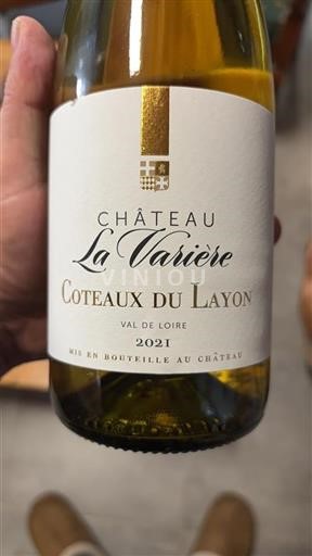 Loiretal Coteaux-du-Layon Château La Varière 2021