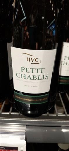 Bourgogne Petit-chablis Union des Viticulteurs de Chablis Non Millésimé