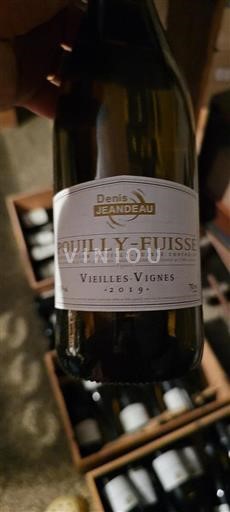 Bourgogne Pouilly-fuissé Denis Jeandeau Vieilles Vignes 2019