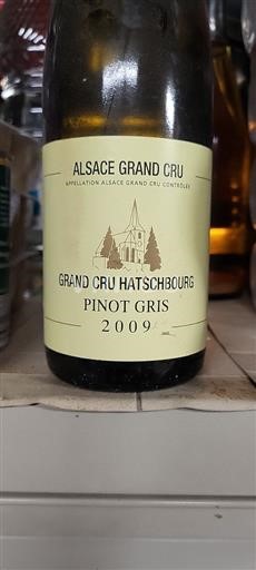 Alsazia Pinot grigio Grand Cru Cave de Hunawihr 2009