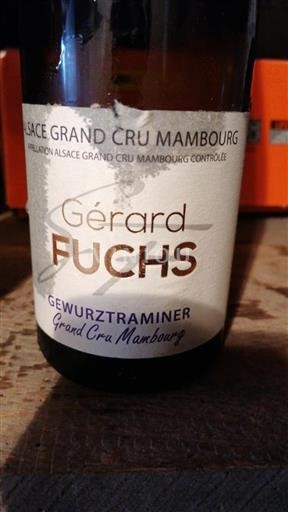 Alsace Not Specified Grand Cru Gérard Fuchs Grand Cru Mambourg Non-Vintage