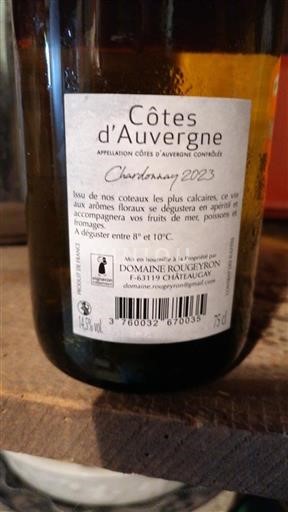 Loirevallei Côtes-d'Auvergne Domaine Rougeyron 2023