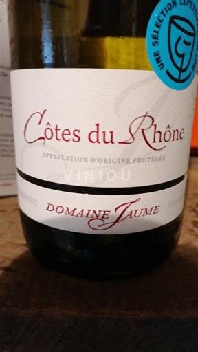 Rhône-dalen Côtes-du-Rhône Domaine Jaume Ikke årgangsbestemt