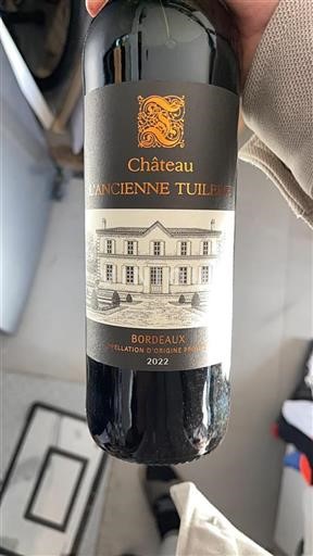 Bordeaux Château L'Ancienne Tuilerie 2022