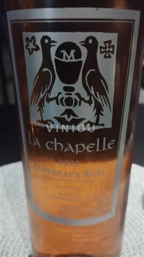Bordeaux Bordeaux rosé Château La Chapelle 2022