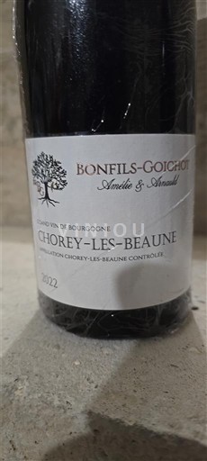 Burgundija Chorey-lès-Beaune Bonfils-Goichot 2022