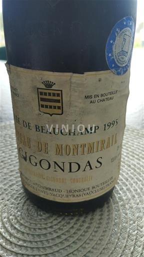 Thung lũng Rhône Gigondas Château Montmirail de Beauchamp 1995
