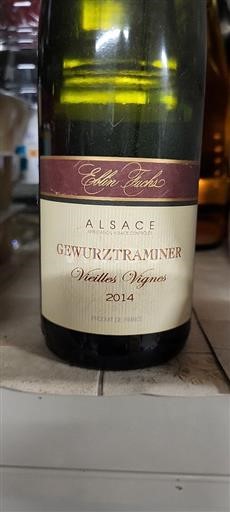 Elsass Gewürztraminer Eblin-Fuchs Vieilles Vignes 2014