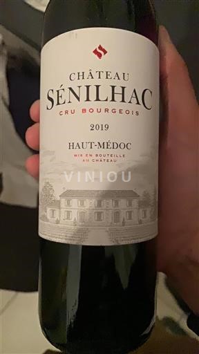 Bordeaux Haut-Médoc Cru Bourgeois Château Sénilhac 2019