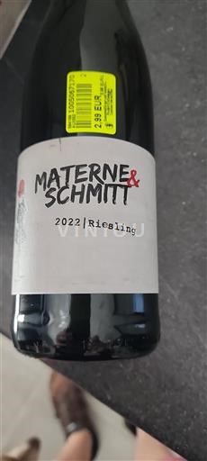 Alsasko Ryzlink Grand Cru Materne & Schmitt 2022