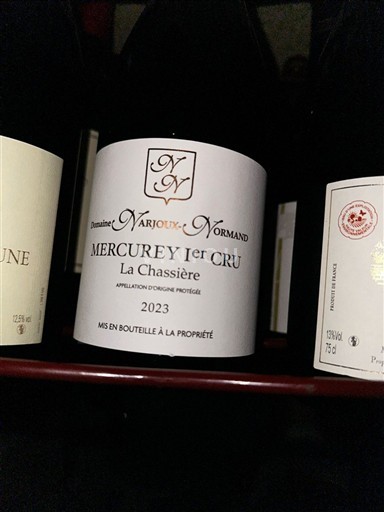 Burgund Mercurey Premier Cru Domaine Narjoux-Normand La Chassière 2023