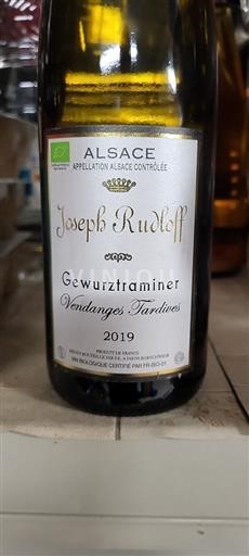 Elsass Gewürztraminer Vendanges Tardives Joseph Rudloff 2019