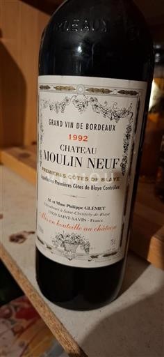 Bordéus Não especificado Château Moulin Neuf 1992