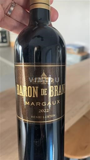 Bordeaux Margaux Baron de Brane 2022