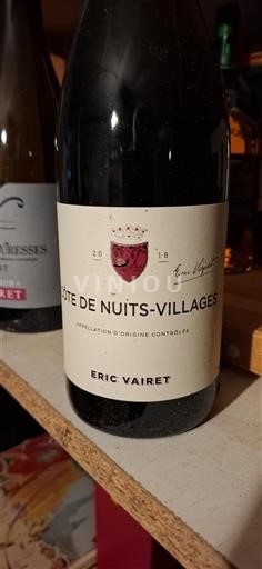 Burgundy Côte de Nuits Villages Eric Vairet 2018
