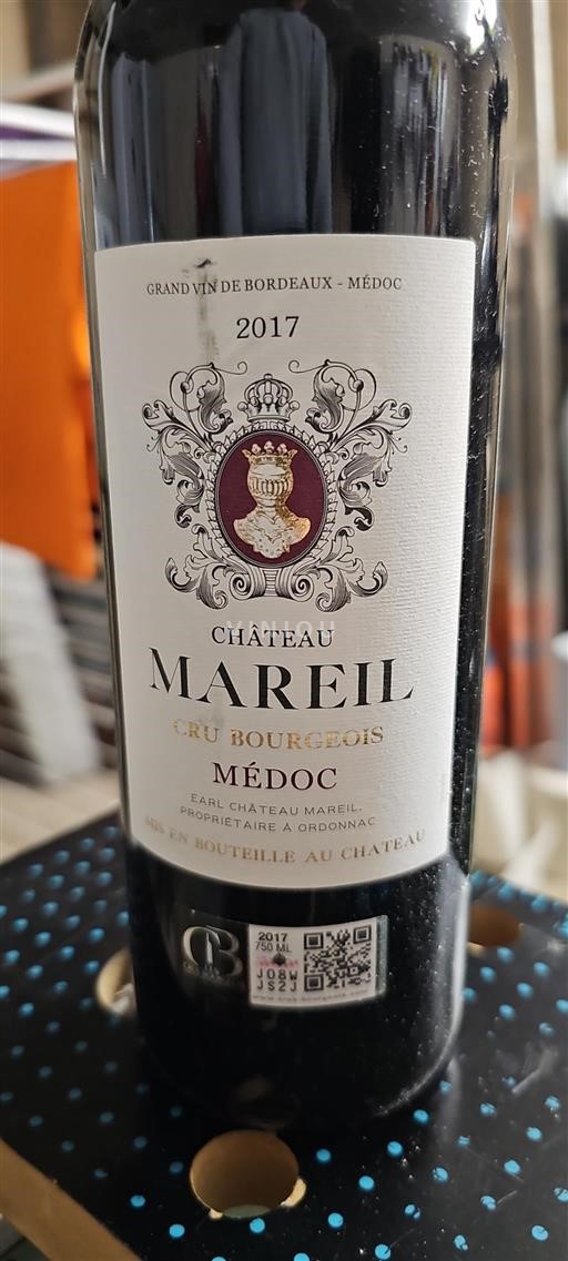 Bordeaux Médoc Cru Bourgeois Château Mareil 2017