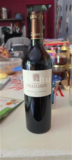 Burdeos Saint-Émilion Grand Cru Château Villhardy 2010