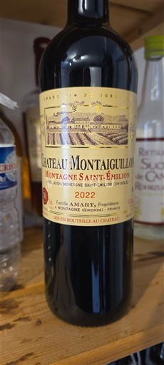 Bordeaux Montagne-Saint-Émilion Château Montaiguillon 2022