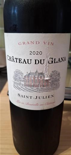 Burdeos Saint-Julien Château Glana 2020