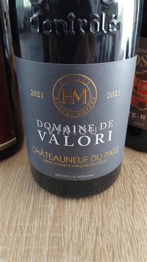 Vallée du Rhône Châteauneuf-du-pape Domaine Valori Réserve du Domaine 2021
