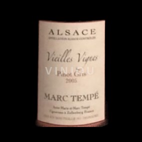 Alsazia Pinot grigio Marc Tempé Vieilles Vignes 2005