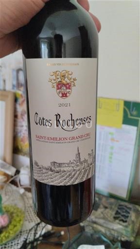 Burdeos Saint-Émilion Gran Cru Grand Cru Côtes Rocheuses 2021