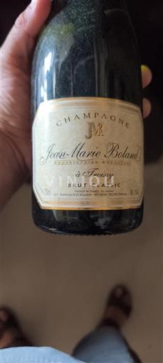 Champaña Champán Jean-Marie Boland Brut Classic Sin añada
