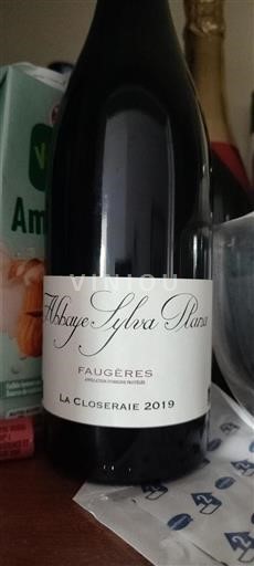 Languedoc Faugères Abbaye Sylva Plana La Closeraie 2019