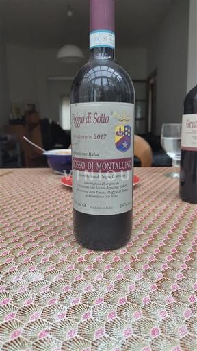 Toscana Rosso de Montalcino Poggio di Sotto 2017
