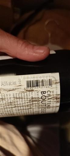 Burdeos Saint-Émilion Château Boutisse 2017