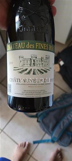 Rhônetal Châteauneuf-du-Pape Château Des Fines Roches 2024